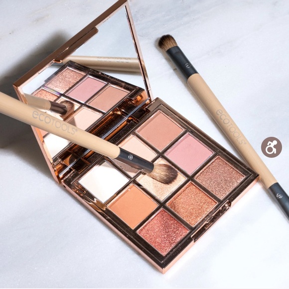 NIB ecotools Eye Enhancing Duo Makeup Brush Set - Picture 6 of 16